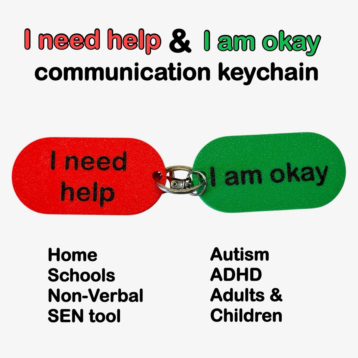 I am okay | I need help Support Keyring