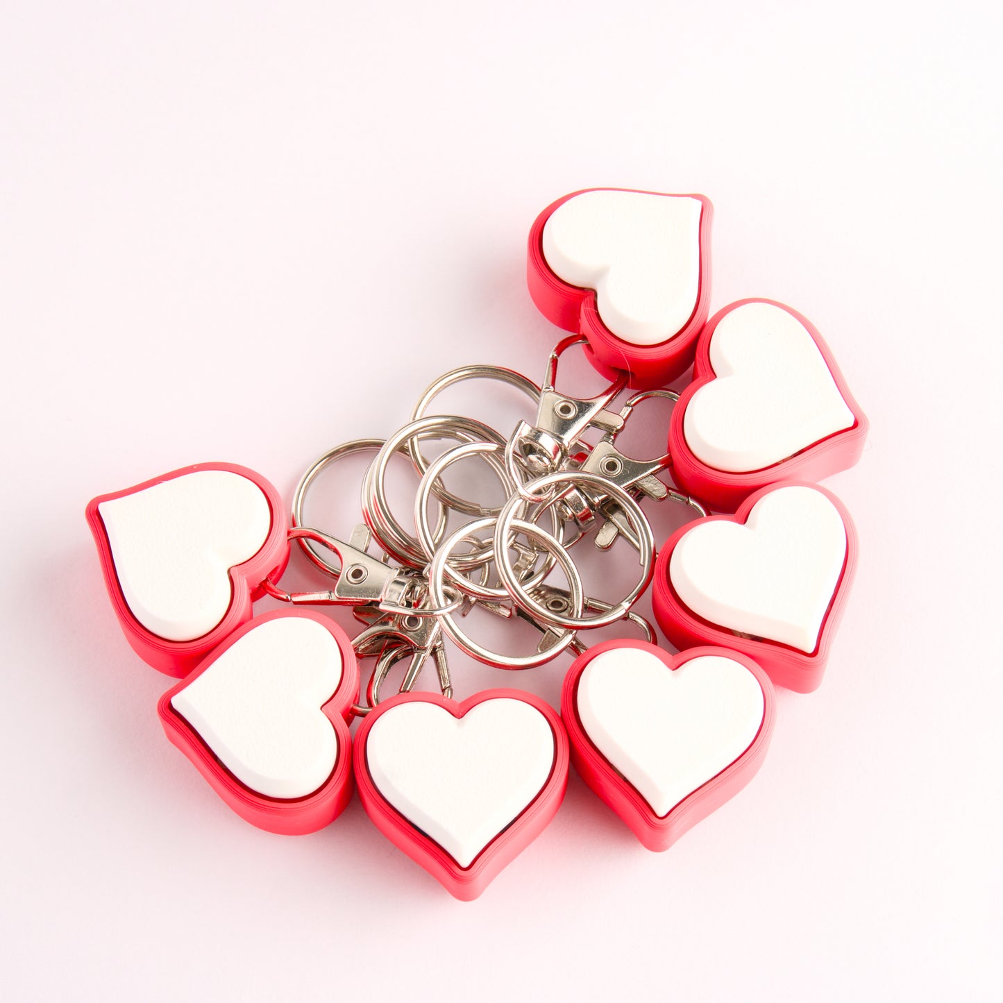 2 pack Heart Shaped Fidget Clicker – Satisfying Stress Relief | Perfect Valentine’s Day Gift for Him/Her