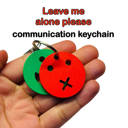 I Can / I Can’t Talk Keychain