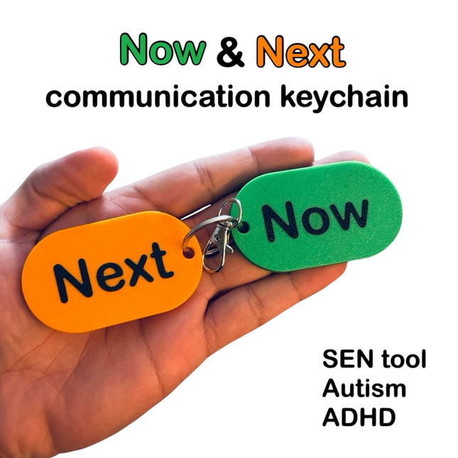 Now and Next Support Keychain