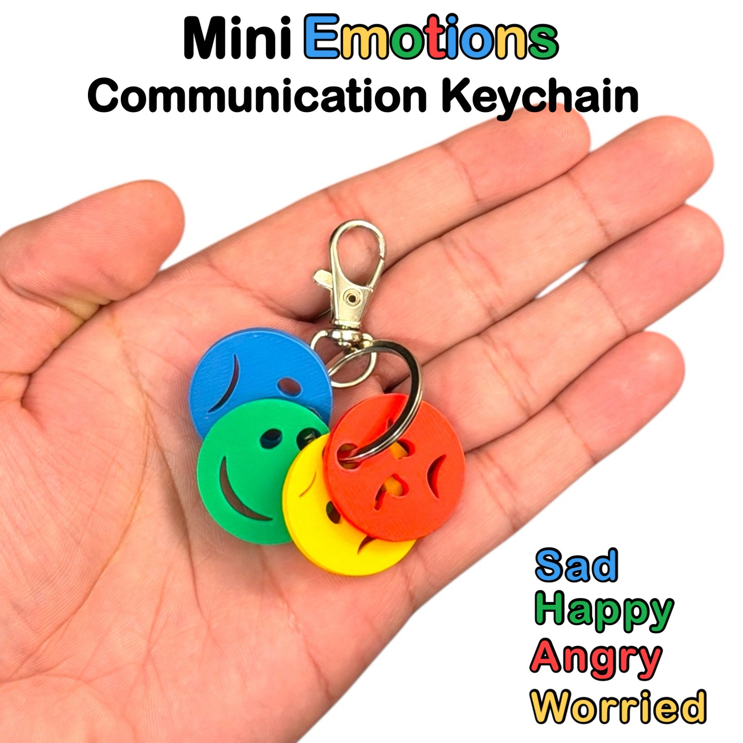 The Mini Emotions Keychain