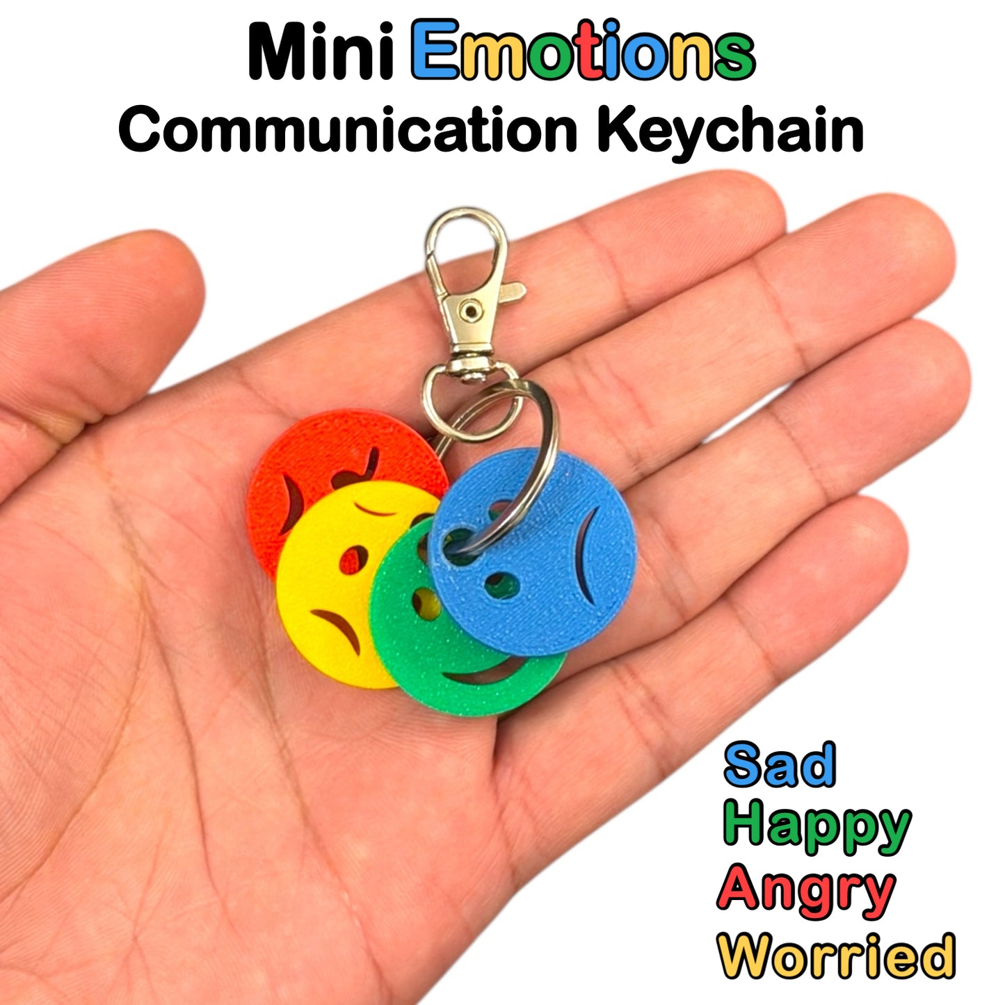 The Mini Emotions Keychain