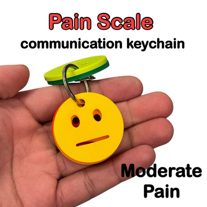 Pain Scale Keychain