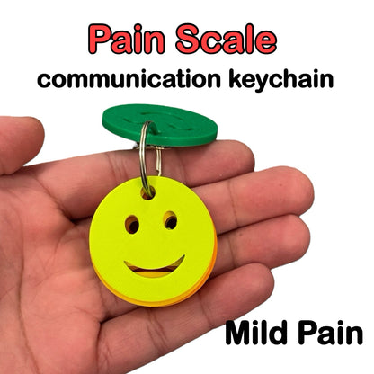 Pain Scale Keychain