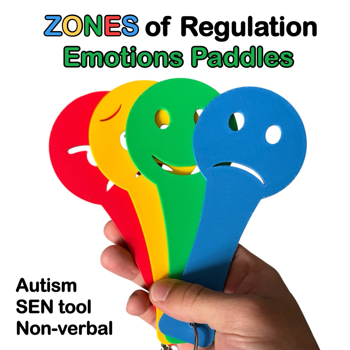 Zones of Regulation Paddles
