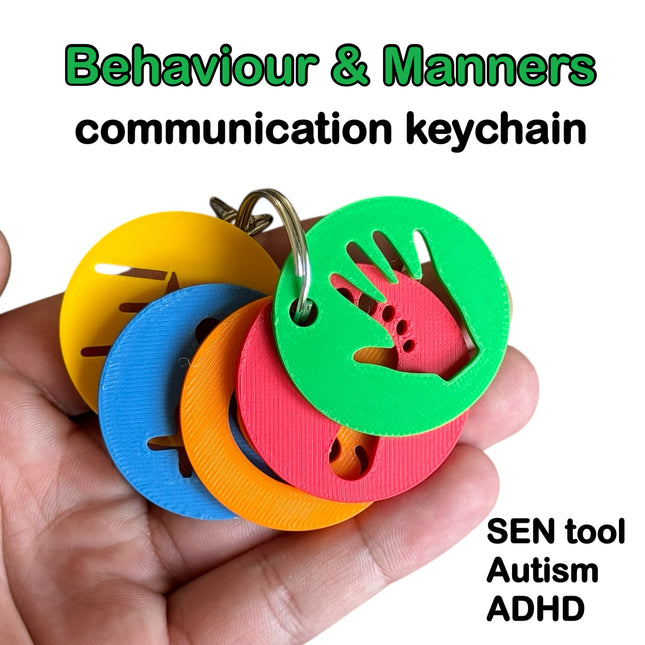 Behaviour & Manners Keychain