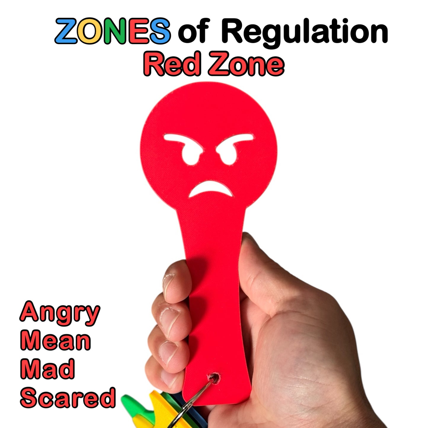 Zones of Regulation Paddles