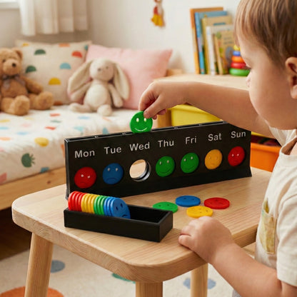 emotions zones of regulation weekly tracker calendar